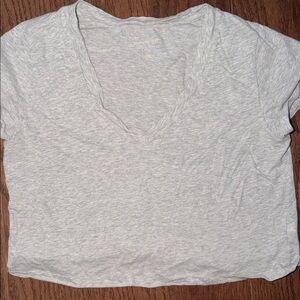 Universal Thread Light Gray V-Neck Tee